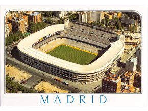 Pohlednice stadion, Madrid, Estadio Santiago Bernabeu, II (1)