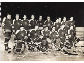 Foto hokej, reprezentační mužstvo Finska, 1959 (1)