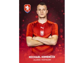 Podpisová karta, Michael Krmenčík, fotbal ČR (3)
