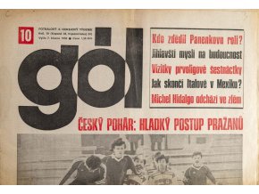 GÓL. Fotbalový a hokejový týdeník, 1938241986 č. 10