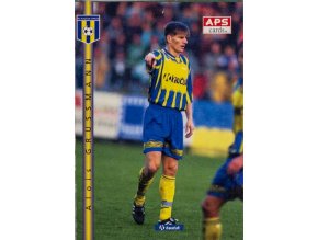 Kartička fotbal, Alois Grussman, Kaučuk Opava, 1996 (1)