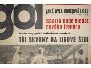 GÓL. Fotbalový a hokejový týdeník, 1130161978 č. 15