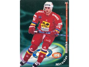 Hokejová kartička, Miroslav Hlinka, HC Sparta Praha, 1996 (1)