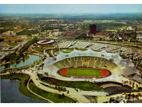 Pohlednice stadion, Wetteingen, Olympiastadt Munchen, 1972 (1)
