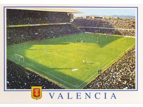 Pohlednice stadion, Valencia, Estadio Luis Casanova (1)