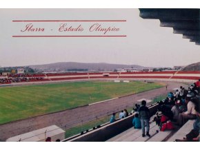 Pohlednice stadion, Ibarra Ecuador, Estadio Olimpico (1)