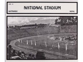 Pohlednice stadion, National Stadium, Katmandu