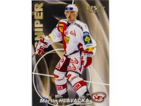 Hokejová kartička, Martin Hlavačka, HC Slavia Praha, Obránci 2007 (1)