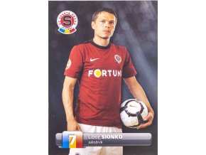 Podpisová karta, Libor Sionko, Sparta Praha (1)