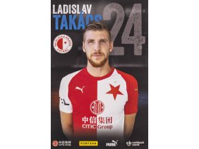 Podpisová karta, Ladislav Takács SK Slavia Praha (1)