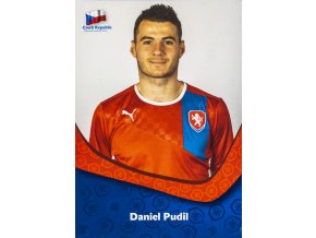 Podpisová karta, Daniel Pudil, český národní fotbalový tým (1)