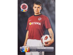 Podpisová karta, Lukáš Třešňák #31, Sparta Praha (1)