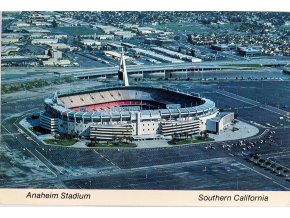 Pohlednice Stadion, Anahaim Stadium, Southern California (1)