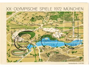 Arch známek XX. Olympic Spiele, 1972, Munchen