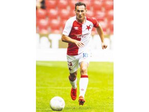 Kartička fotbal, Jan Bořil, Slavia Praha, 18 (1)