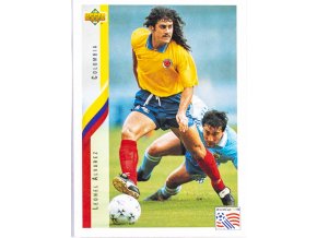 Kartička fotbal, HLeonel Alvarez, Colombia (1)