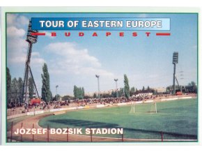 Pohlednice Stadion, Tour of Eastern Europe, Jozef Bozsik Stadion, Budapest (1)
