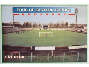 Pohlednice Stadion, Tour of Eastern Europe, Fáy UTCA, Budapest (1)