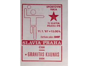 Program házená Slavia vs. Kaunas, 19870DSC 4355
