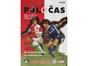 Slávistický POLOČAS SK SLAVIA PRAHA vs. FC Schalke O4, velký + plakátDSC 7287