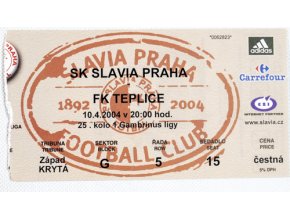 VVstupenka fotbal SK Slavia Prague vs. FK TepliceDSC 7299