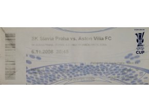 Vstupenka fotbal AIK vs. Aston Villa FC, 2008DSC 7345