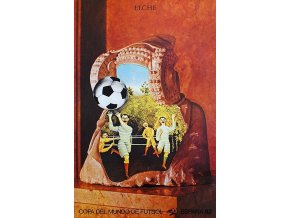 Plakát k mistrovství světa ve fotbale (Španěsko 1982), jiří Kolář