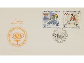 FDC Hry XX. Olympijády Mnichov,1972 IIFDC Hry XX. Olympijády Mnichov,1972 II