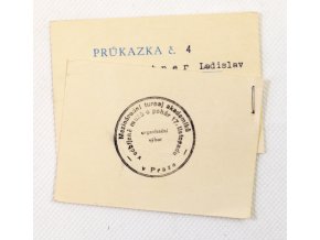 Průkazka č.4, MS v odbíjené , 1966Průkazka č.4, MS v odbíjené , 1966