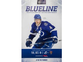 Program NHL, Blueline, Tampa vs. Panthers, Oct, 18, 2017Program NHL, Blueline, Tampa vs. Panthers, Oct, 18, 2017