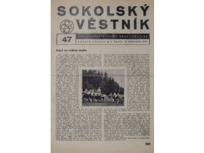 Věstník sokolský, 193647Věstník sokolský, 193647