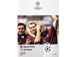 Program  AC Sparta Praha vs. AC Parma, 1997