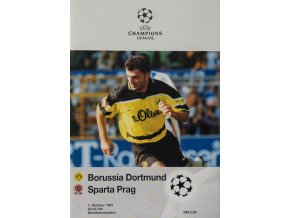 Program Borussie Dortmund vs. AC Sparta Praha,1997Program Borussie Dortmund vs. AC Sparta Praha,1997