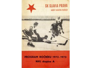 Program SK Slavia Praha, hokej, 19721973Program SK Slavia Praha, hokej, 19721973 (1)