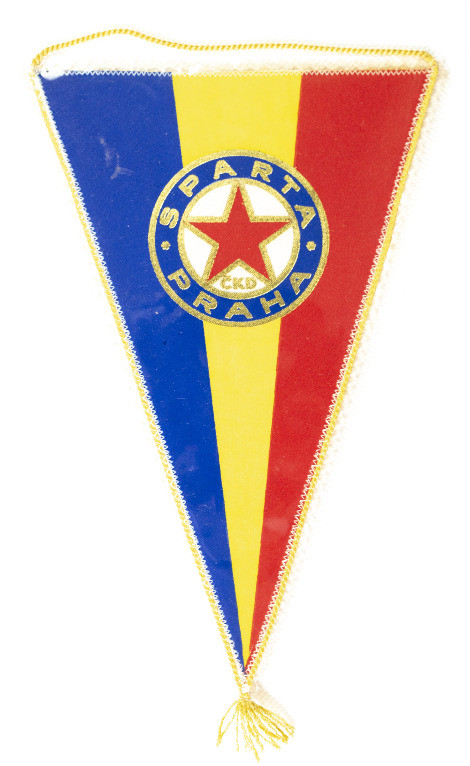Klubová vlajka SPARTA PRAHA ČKD GOLD