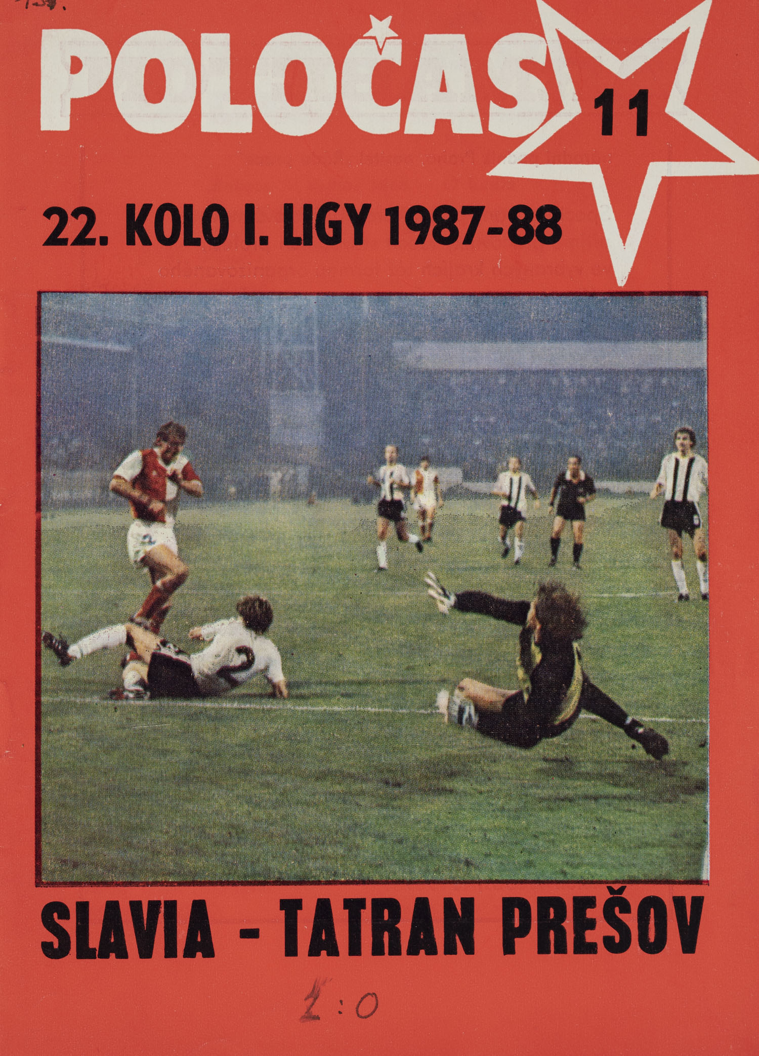 POLOČAS SLAVIA vs. Tatran Prešov 1986 87