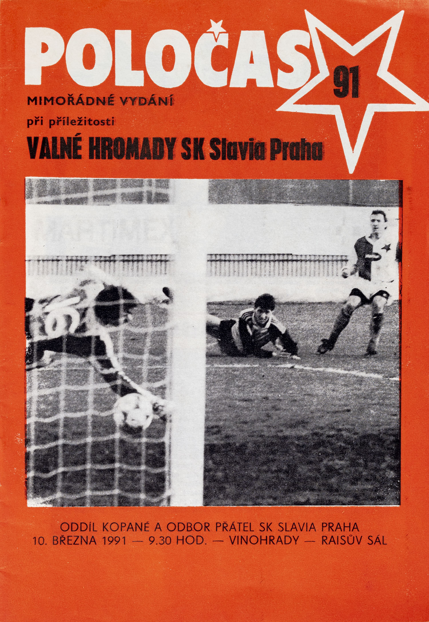 POLOČAS SLAVIA - mimořádné vydání 1990