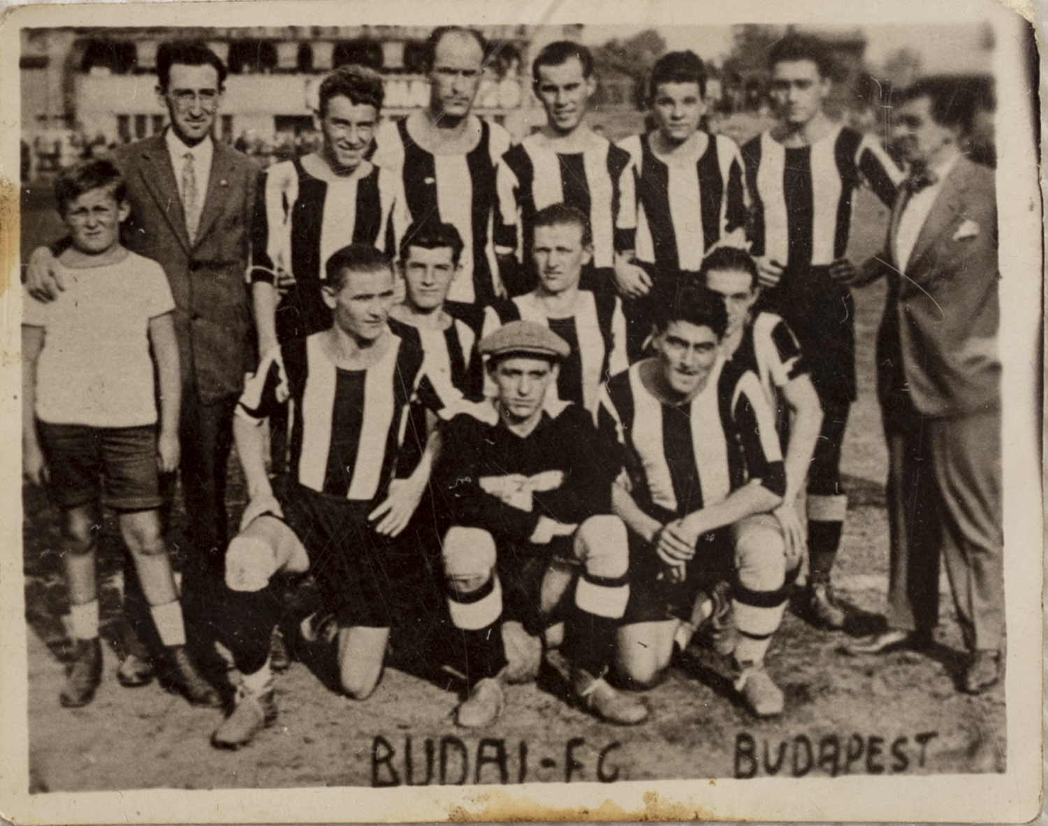 Dobová fotografie malá, Budai, FC, Budapest