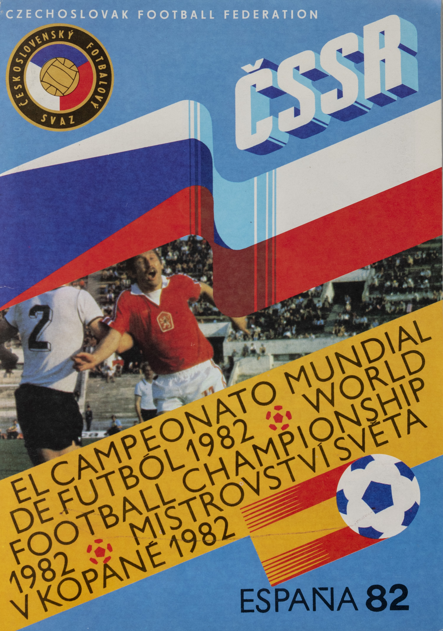 Officiální průvodce Espana 82, tým ČSSR