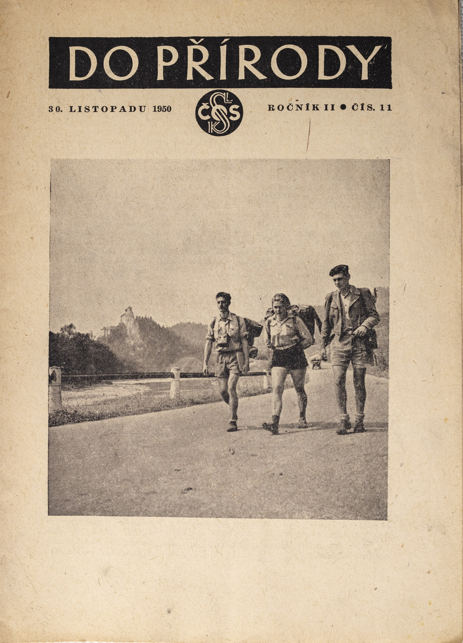 Brožura Sokol, Do přírody, 11/1950