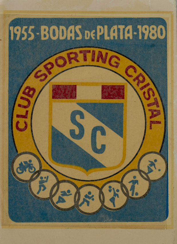 Samolepka na sklo Club Sporting Cristal 1955-1980