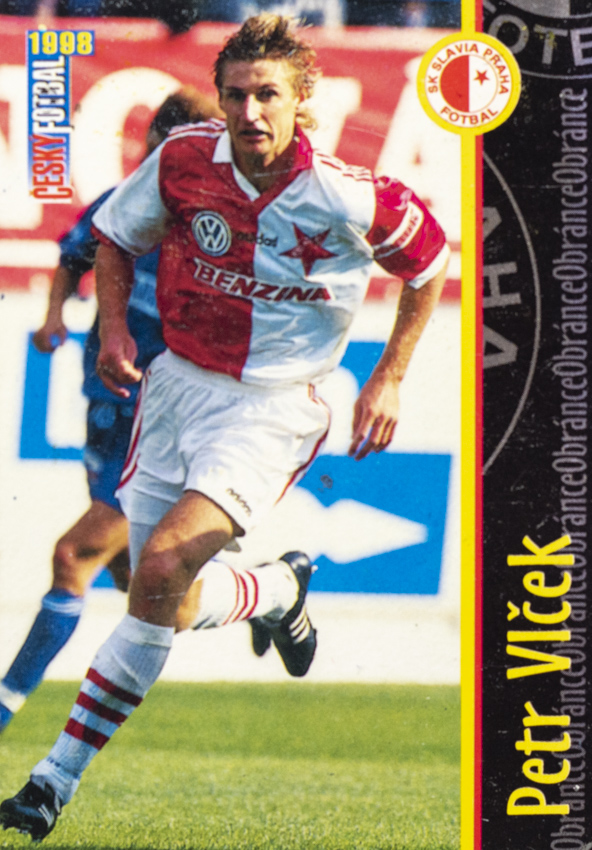 Kartička fotbal 1998, SK Slavia Praha, Petr Vlček, 95/100