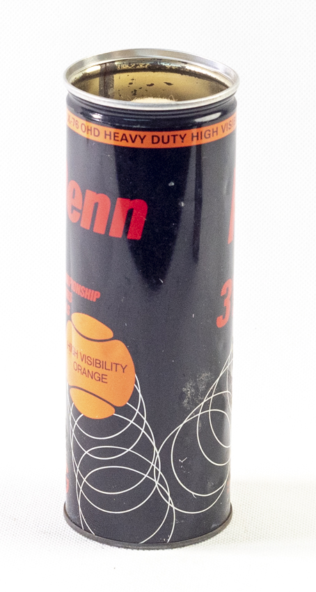 Tenisové míče - prázdná plechovka Penn, High visibility Orange