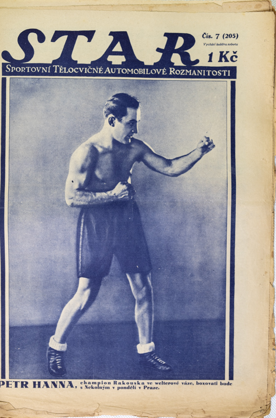 Časopis STAR, Petr Hanna, box, Č. 7 (205), 1930