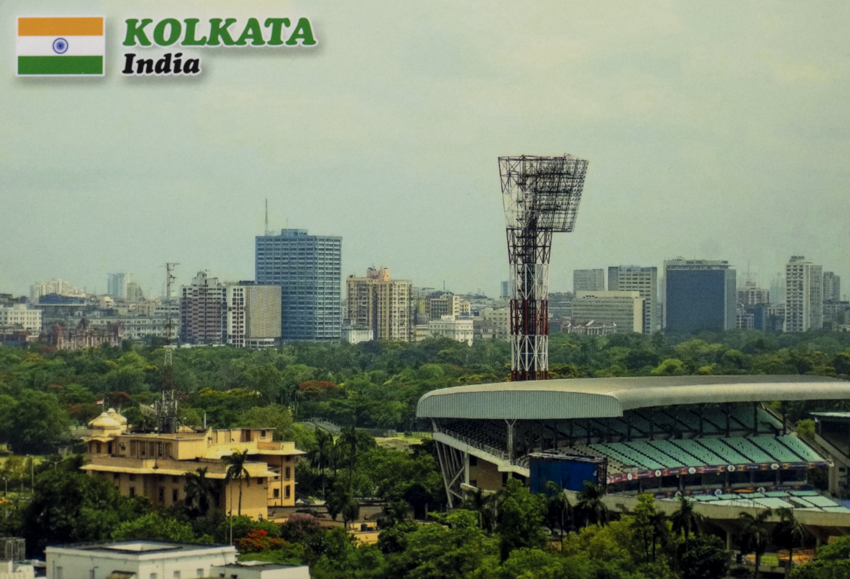 Pohlednice stadión, Kolkata, India