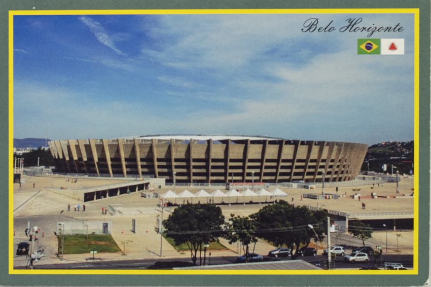 Pohlednice stadión, Belo Horizonte