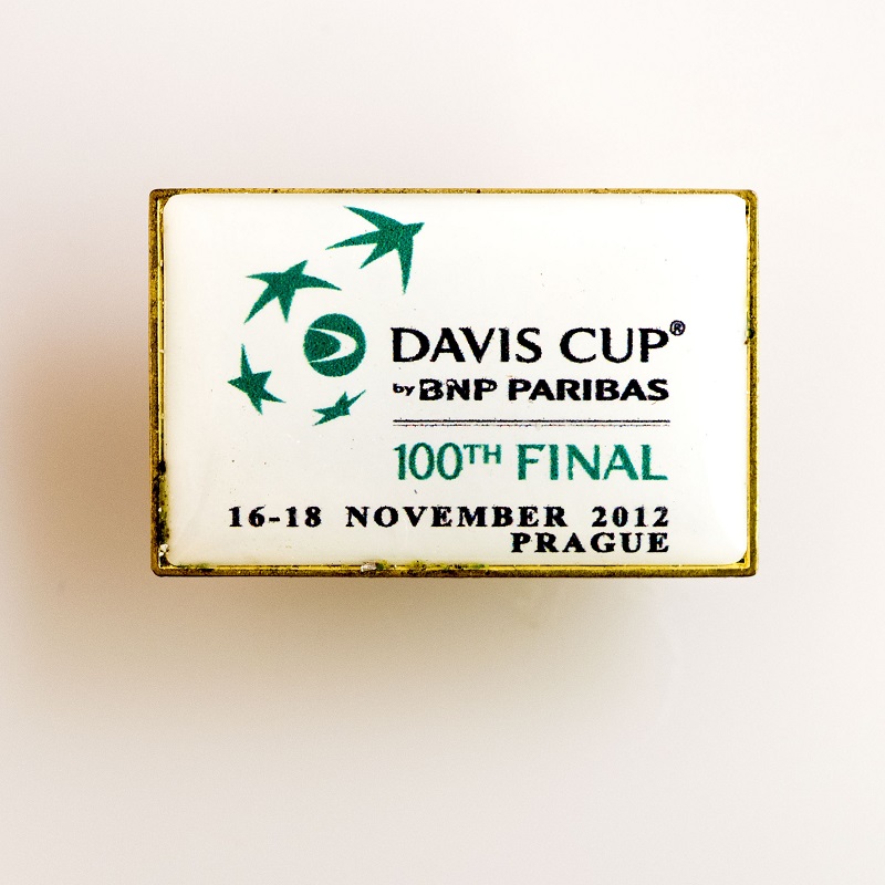 Odznak Davis cup 2012 100 th Final