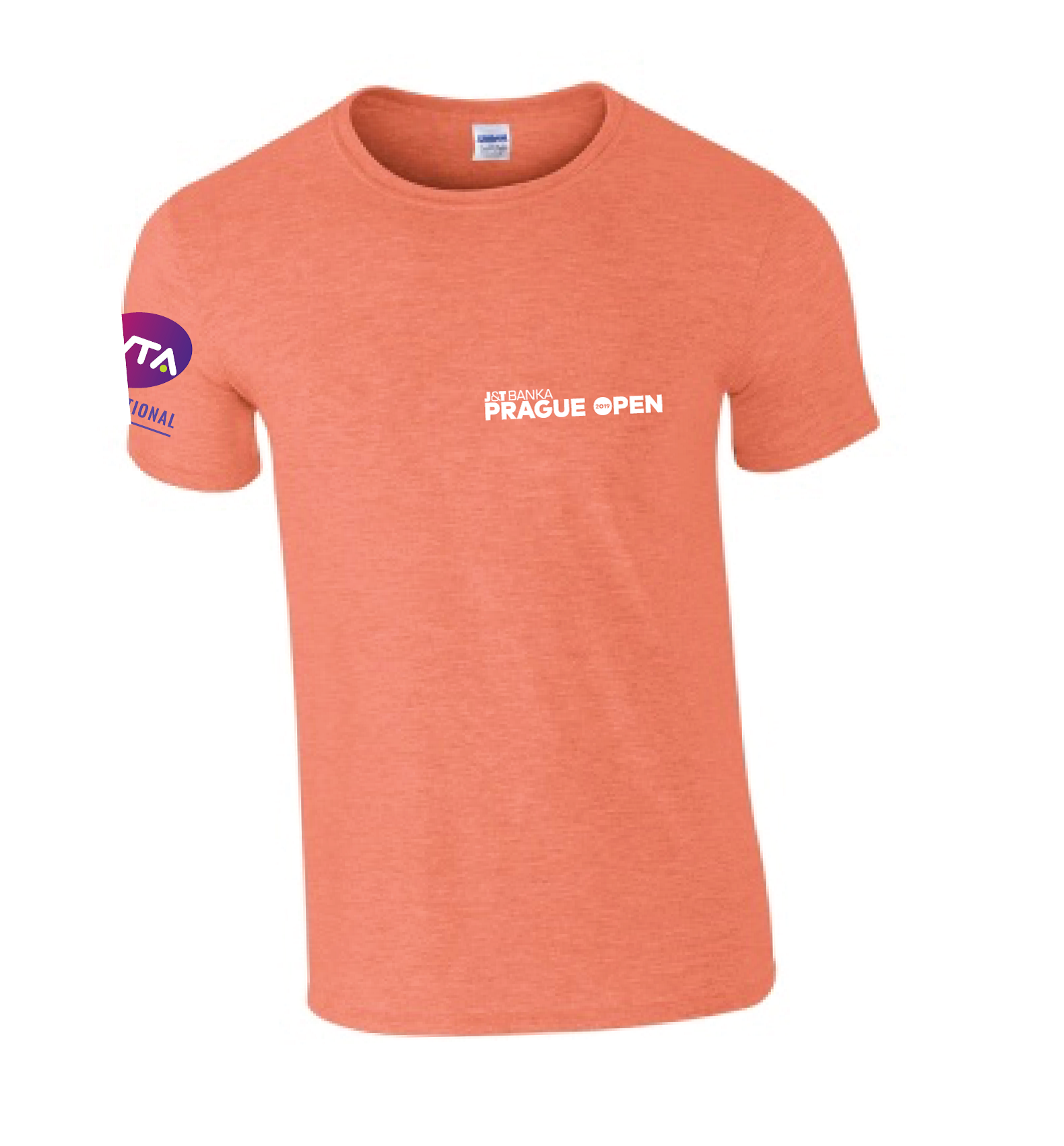 Dámské tričko WTA 2019, Heather Orange Velikost: XXL