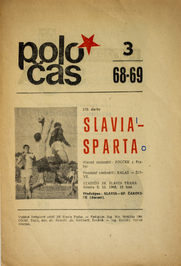 POLOČAS SLAVIA - Sparta, 1968/1969