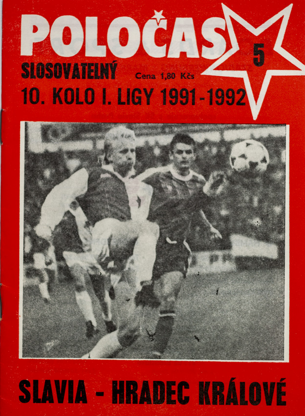 POLOČAS SLAVIA Praha vs. Hradec Králové 1991 92